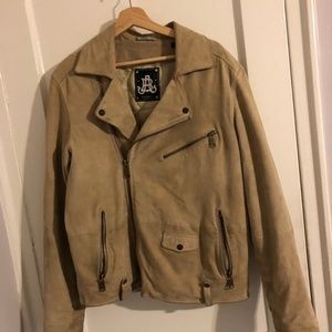 Scotch & Soda Suede Biker Jacket